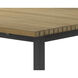 Geneve 80 X 40 inch Natural Outdoor Extension Dining Table